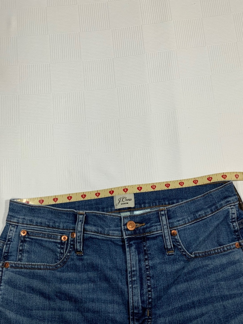 J.Crew 9" Vintage Straight Ankle Jeans - Size 30 - Picture 5 of 12